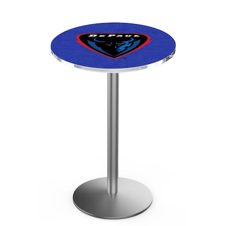 36 Stainless Steel DePaul Pub Table